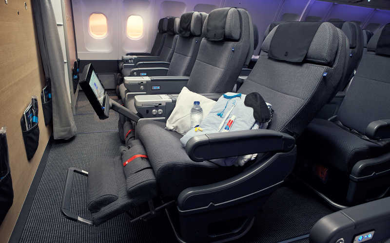 Akční letenky z Vídně do USA v premium economy