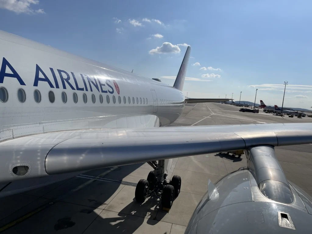 China airlines barvy letounu