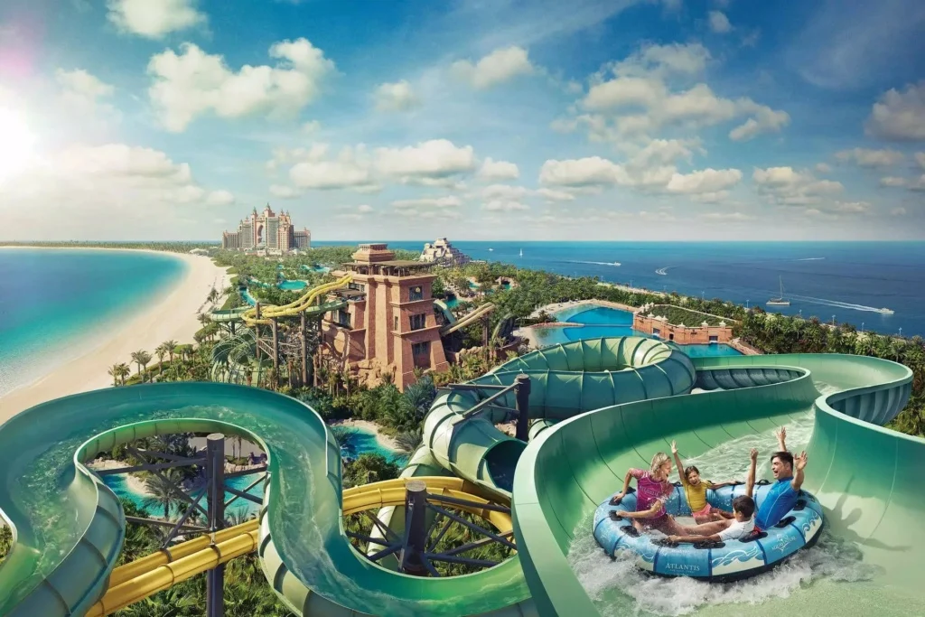 sae aquaventure waterpark dubaj