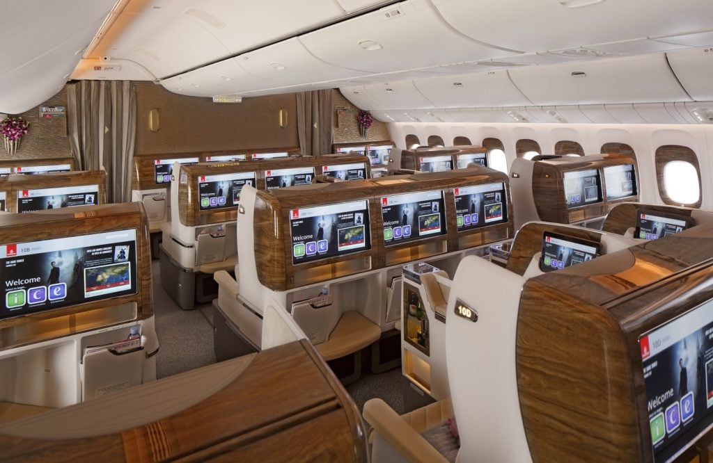 Byznys třída v letadlech