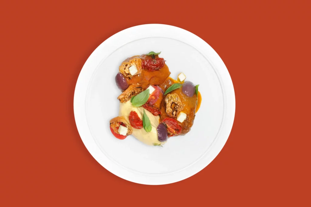 Air France jídlo v byznys